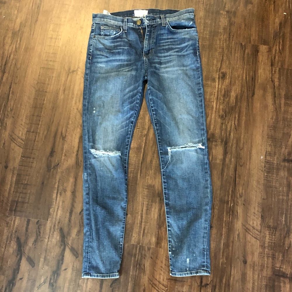 Current Elliott Distressed Jeans